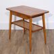Scandinavian vintage bedside table in teak 1960