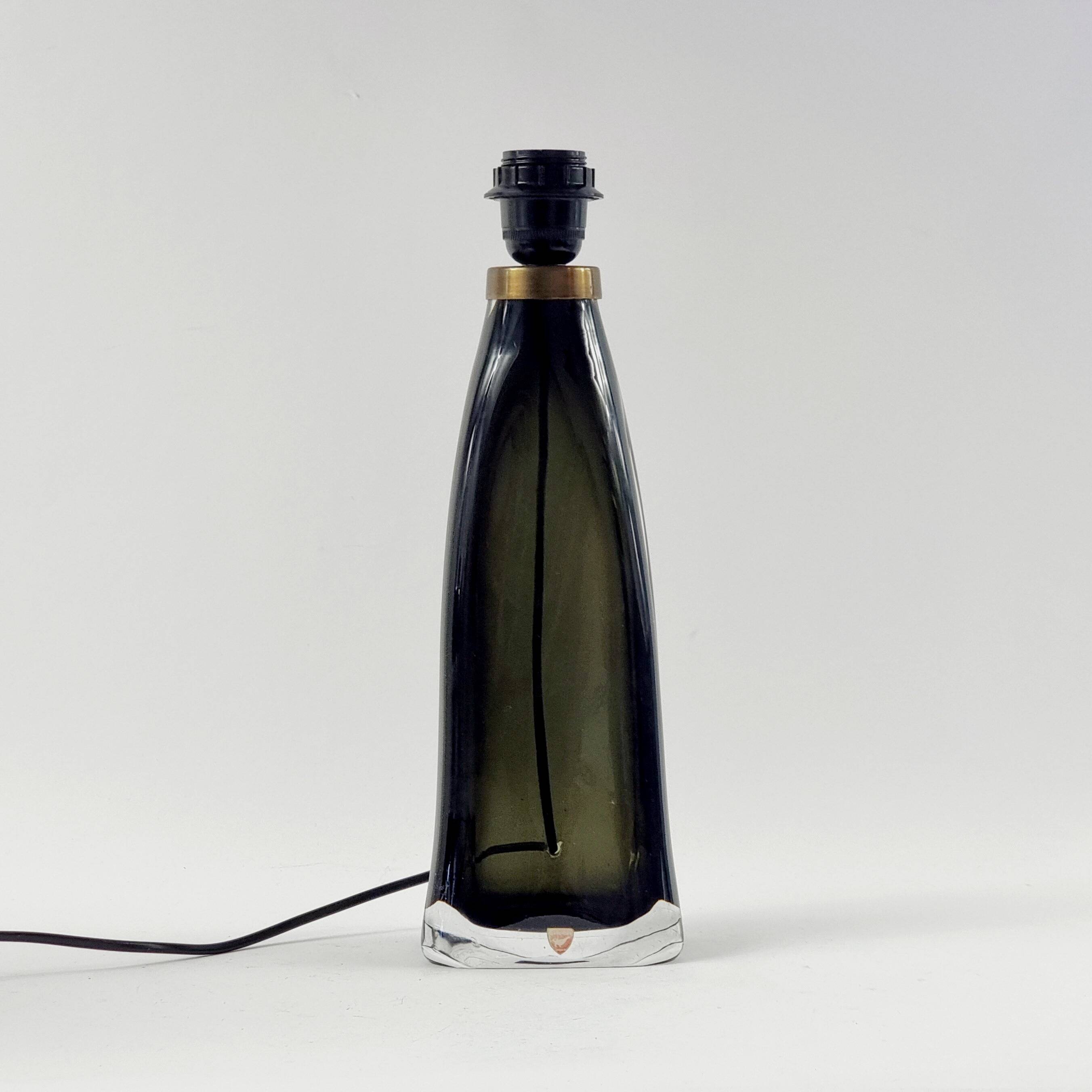 Pair of Scandinavian Mid-Century Glass Table Lamps - Fagerlund for Orrefors