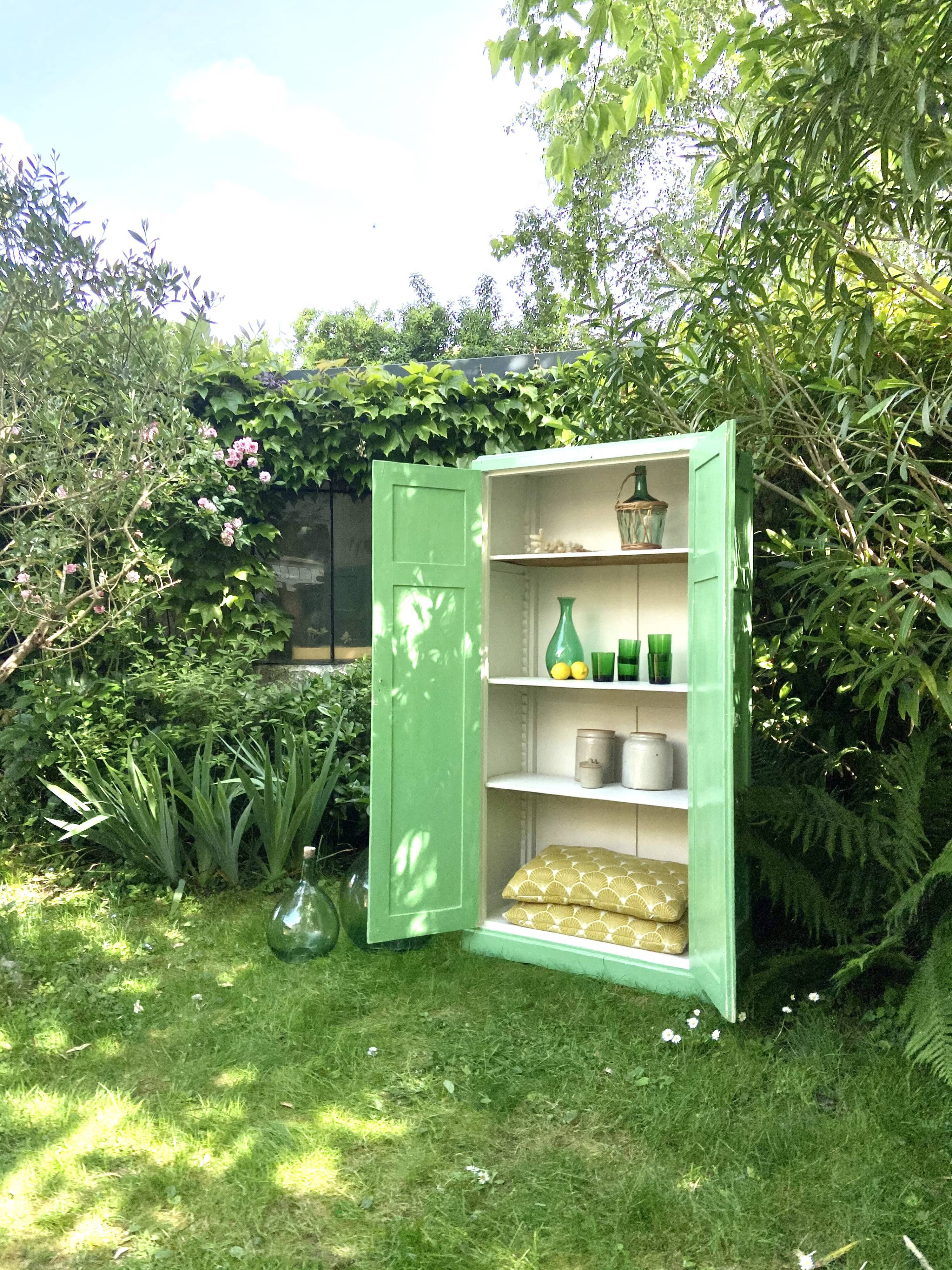 Vintage workshop cabinet