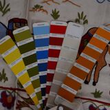 Hand-knotted rug, vintage Turkish rug 51x186 cm