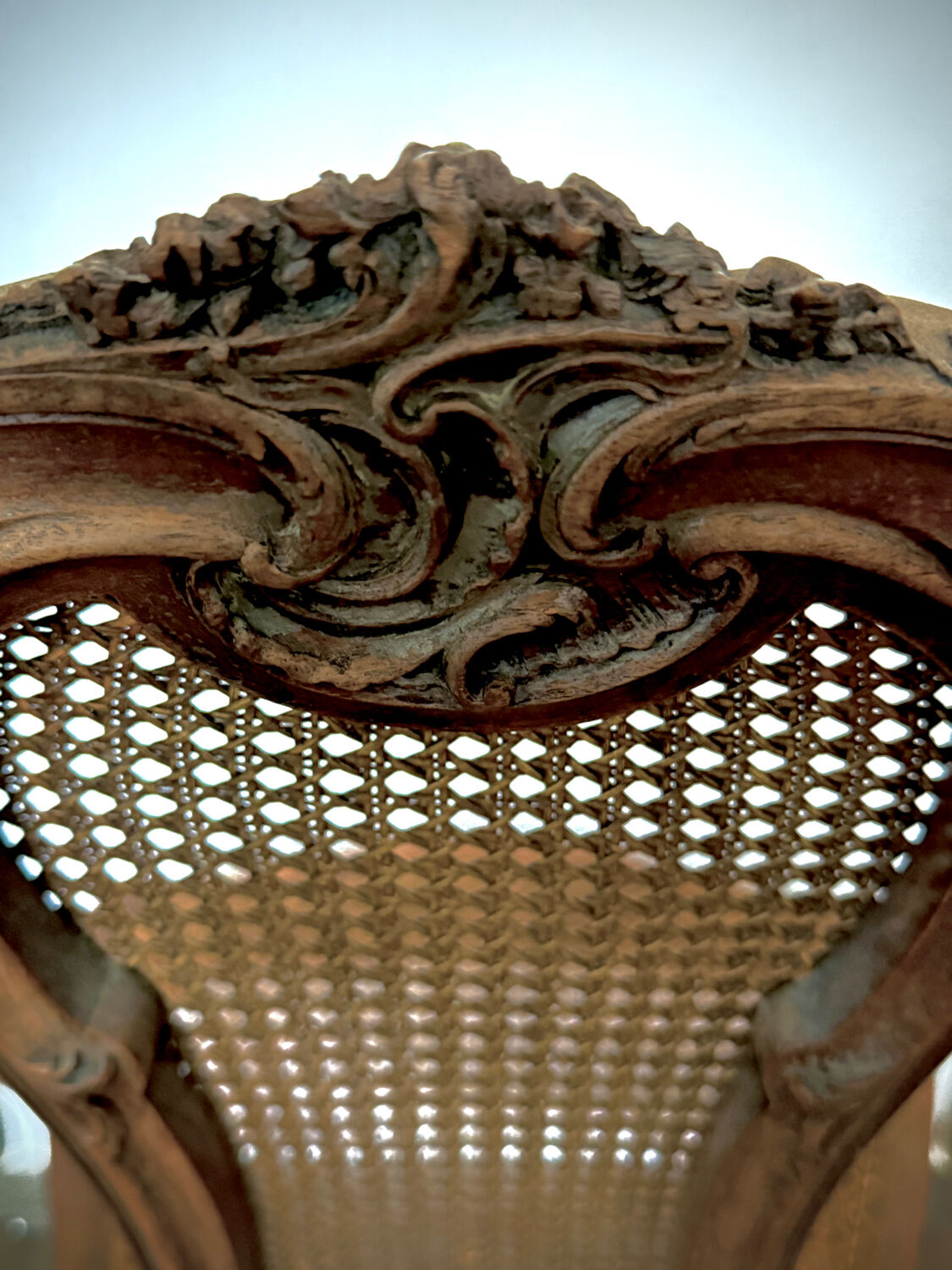 Vintage caned chair – Louis XV