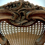 Vintage caned chair – Louis XV