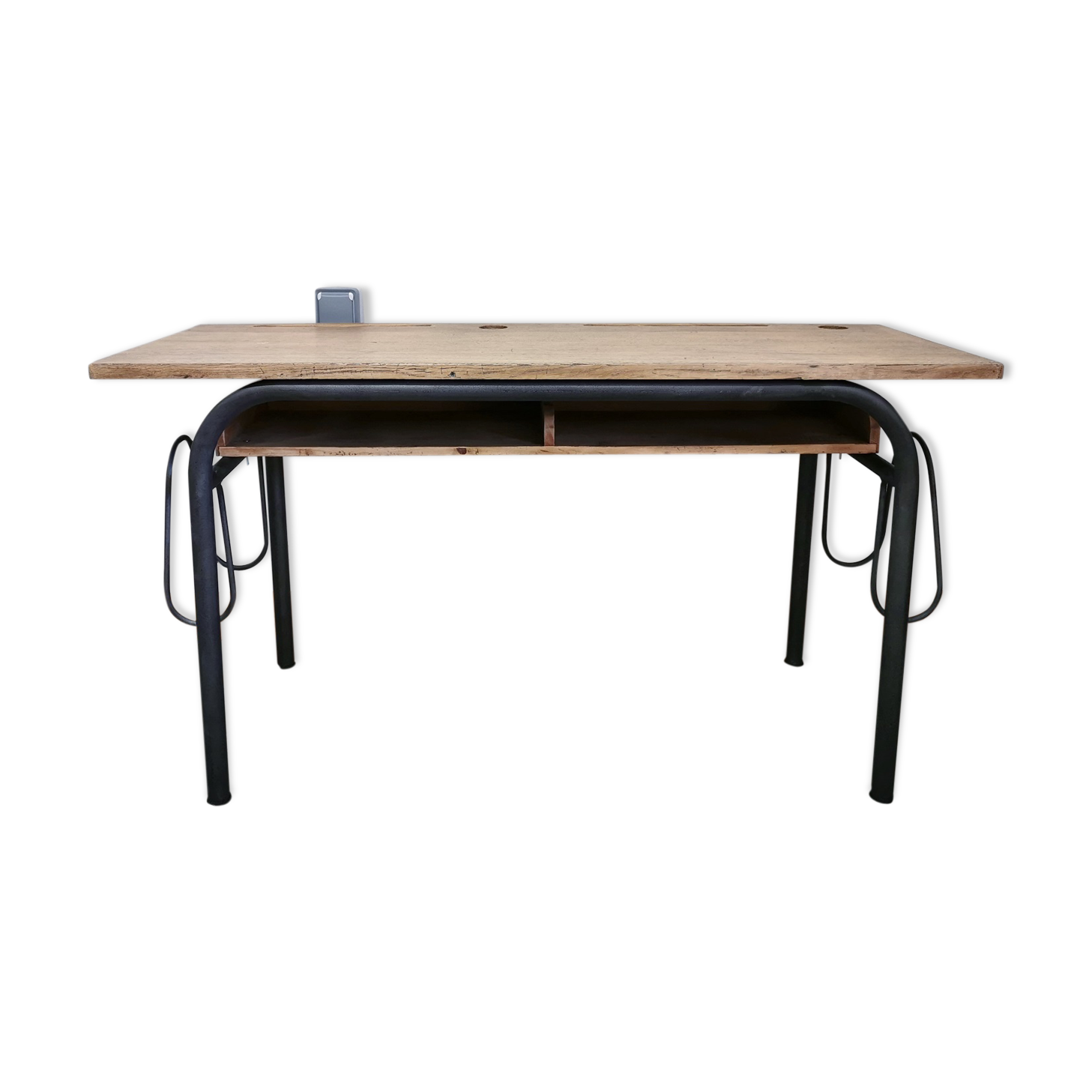 Double school table