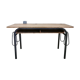 Double school table
