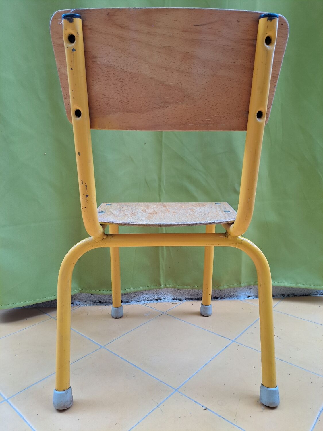 Vintage school desk and chair