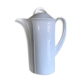 Cafetière art déco porcelaine blanche de Bavière