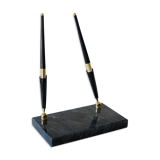 Pen doors on marble base