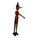 Pinocchio wooden puppet