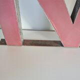 Vintage iron letter N
