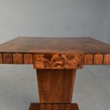 1930 Art Deco square healing marked with walnut