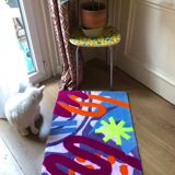 Tapis graphique tufté