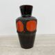Scheurich West Germany ceramic vase retro pottery , 1970s