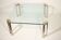 Bronze coffee table - tempered glass by Peter Ghyczy, 1970s
