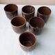 6 tasses en grès Breugnot