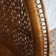 Fauteuil rotin style Emmanuelle 1970's