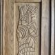 Large Art Deco oak wardrobe (renovated)