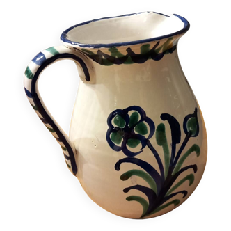 Andalusian ceramic pitcher / water pot
