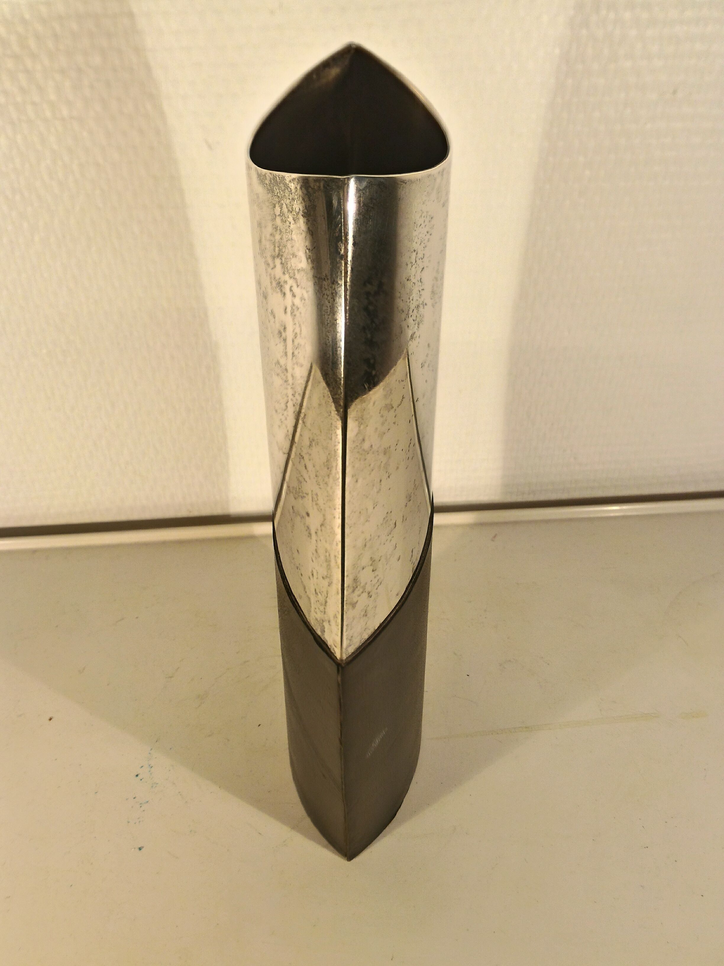 /Cuir silver vase 1950s
