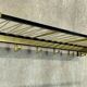 Vintage wall coat rack