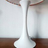 1970s orange bird tulip lamp