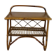Rattan bedside table