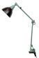 Green Industrial Workshop Desk Lamp by Curt Fischer for Midgard, 1950s