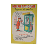 Poster National Lottery year 50