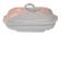 Rare white soup tureen haviland & co limoges h & co l with lid and handles.