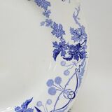 6 Petites Assiettes Plates K. G. Lunéville Modèle Lautrec Art Nouveau Décor