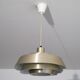 Danish vintage metal pendant lamp 1960