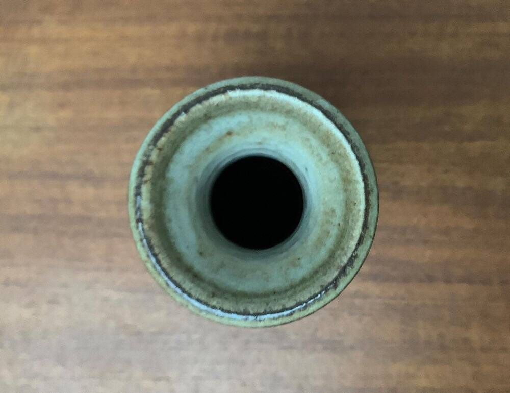 Minimalist vase from the Danish studio Søholm, mid-century, 1960s.