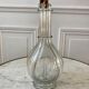 Liquor decanter with molded glass compartments early XXth