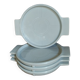 Flat and dessert plates - Kristian Gavoill for Apilco