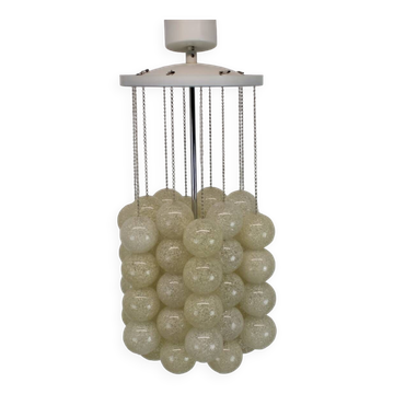 1970s Napako “Bubble” Pendant Lamp, Czechoslovakia
