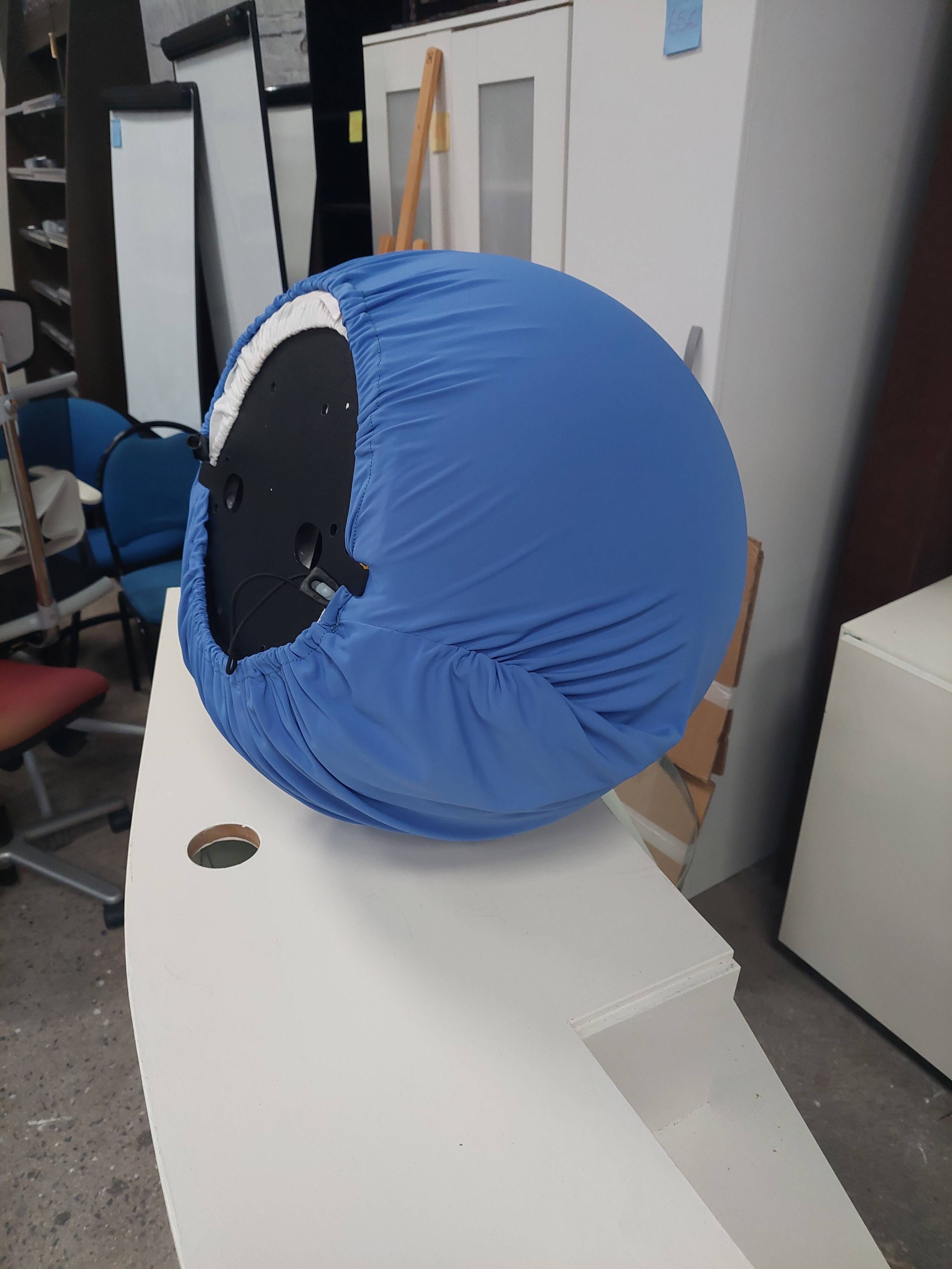 Ottoman footrest BALERI ITALIA round used