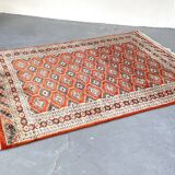Vintage Red-Orange Persian Rug 172cm x 126cm