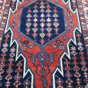 Tapis vintage noué main 1960, 135 cm x 208 cm