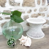 Diabolo rattan stool