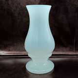 White opaline vase, 80s/90s