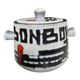 Vintage ceramic bonbonnière from Vallauris, signed.