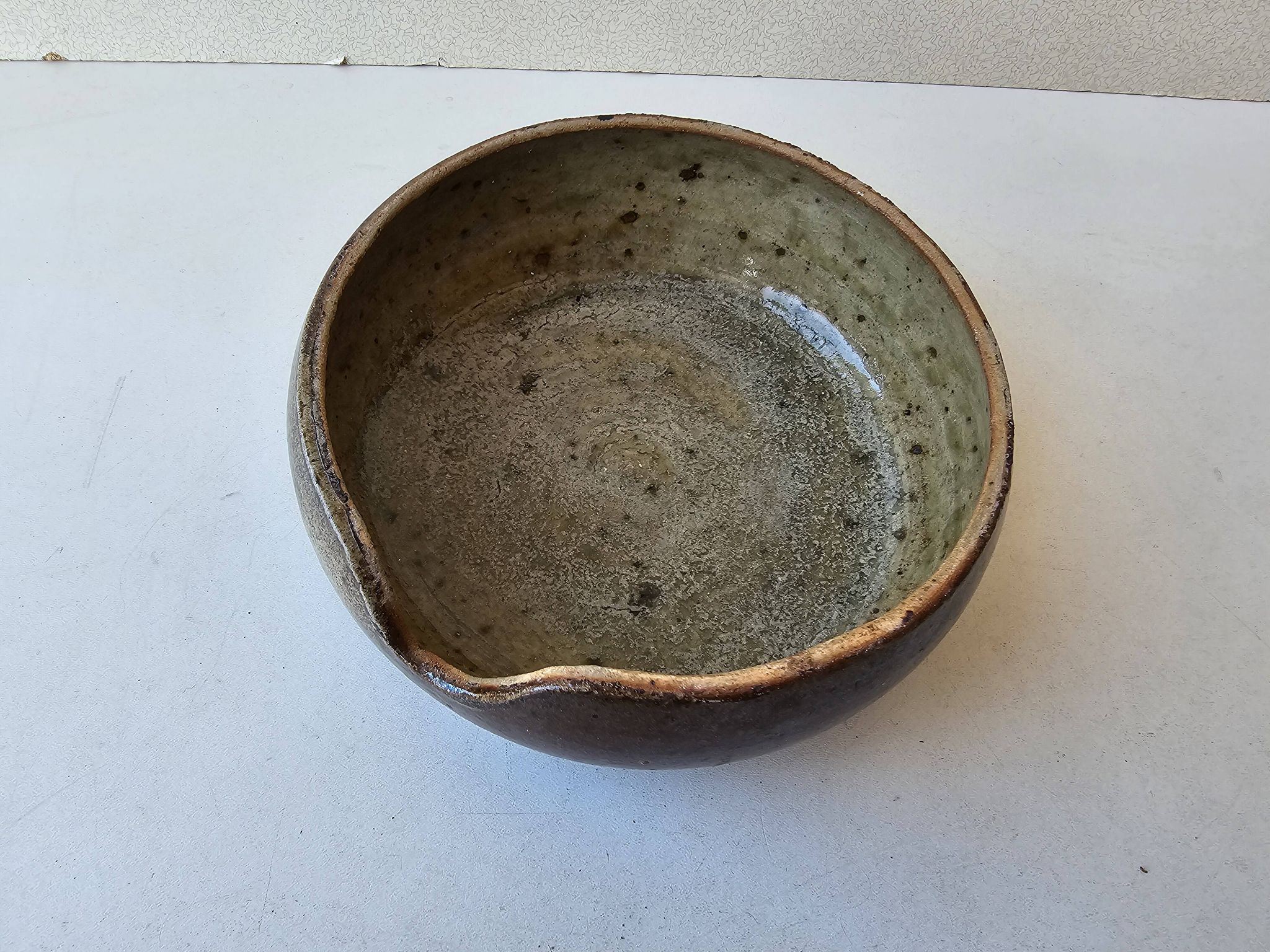 Ashtray dish in ceramic Signed Alain Magne La Borne 70's