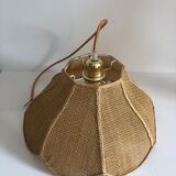 Rattan flower suspension