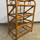 Rattan shelf