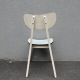 Chaise en formica vert d'eau