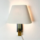 Chrome and brass applique