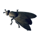 Cendrier mouche en laiton