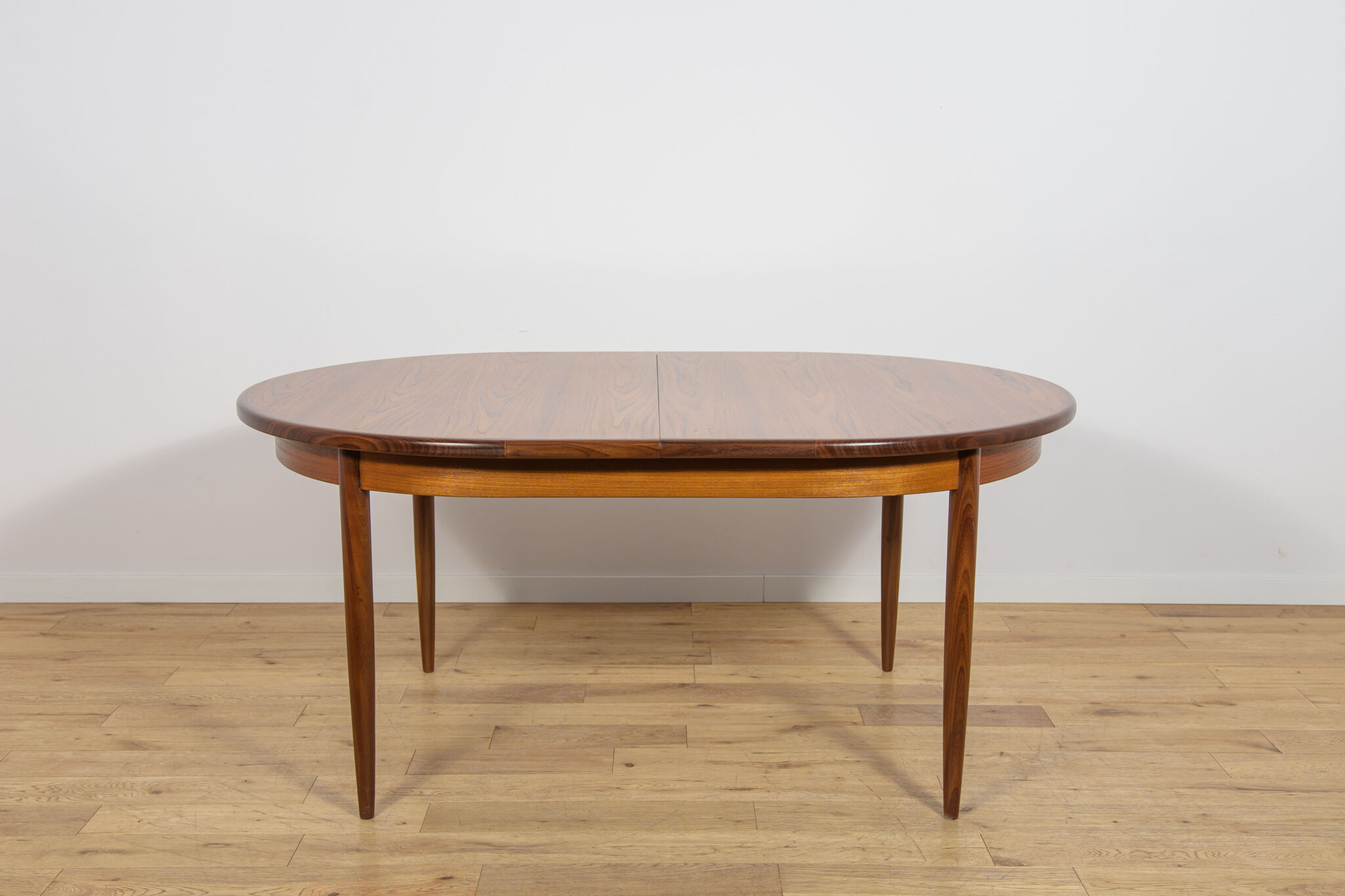 Mid-Century Oval Teak Extending Dining Table from G-Plan, United Kingdom, 1960s