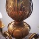 Old chandelier 8 fires / 8 branches gilded bronze Louis XVI TBE