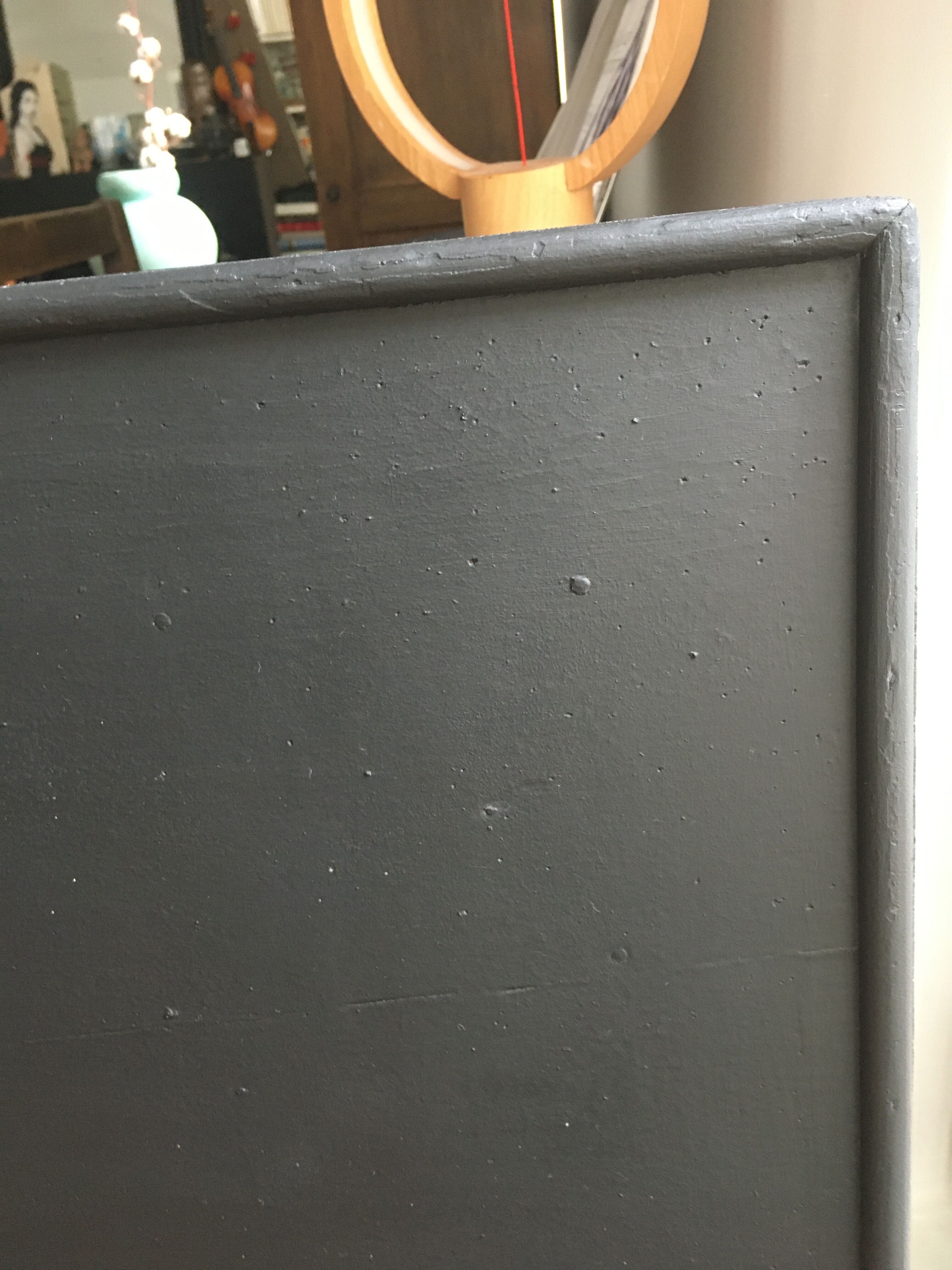 Schoolboy table with vintage square chalk