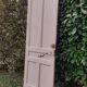 Old exterior entrance door solid H225xW86cm solid wood